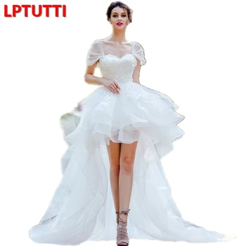 

LPTUTTI Beading Embroidery New Vintage Princess Bridal Marriage Gown Bride Simple Party Events Long Luxury Wedding Dresses
