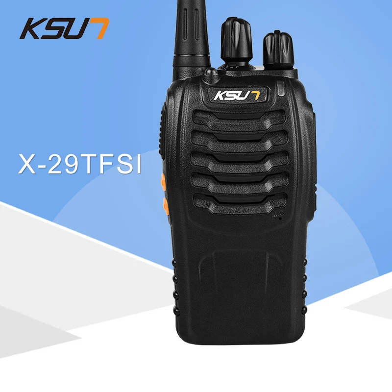 1 шт. KSUN X-29TFSI портативная рация 5 Вт ручной Pofung UHF 5 Вт 400-470 МГц 16CH двухсторонний портативный любительский радиопередатчик