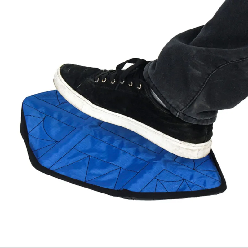 1 пара многоразовые бахилы один шаг ручной носок с надписью «Free» Чехлы для обуви прочные Портативный автоматический бахилы