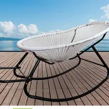 Кресло для сна бытовой отдыха Цвет кресло-качалка кресло для взрослых из ротанга кресло-качалка для пожилых людей балкон отдыха ча