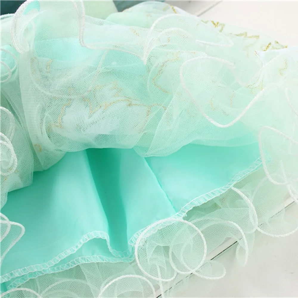 Детские летние кружевные фатиновые юбки-пачки для малышей пышная многослойная юбка-пачка бальное платье, модная детская юбка вечерние юбки принцессы для танцев для девочек
