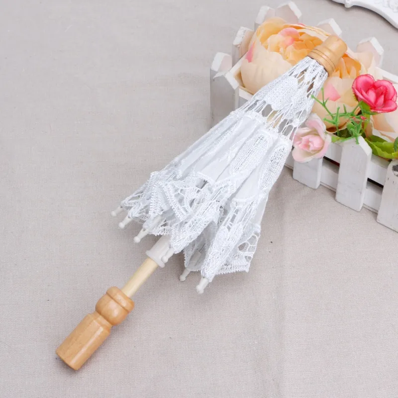 Ylsteed Newborn Photography Props Baby Mini Lace Deco Umbrella Infant Studio Shooting Photo Prop Newborn Photography Accessories