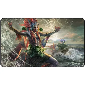

Magic trading Board game Playmat: KOPALA, WARDEN OF WAVES art playmats Board Game Mat 60cm x 35cm (24" x 14") Size