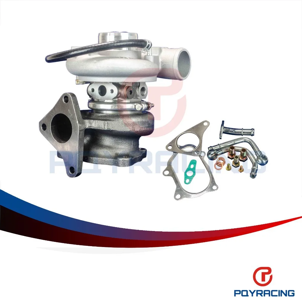 PQY STORE TD05 20g 8 TURBOCHARGER for Subaru WRX EJ20 EJ25 with actutor PQY TURBO037