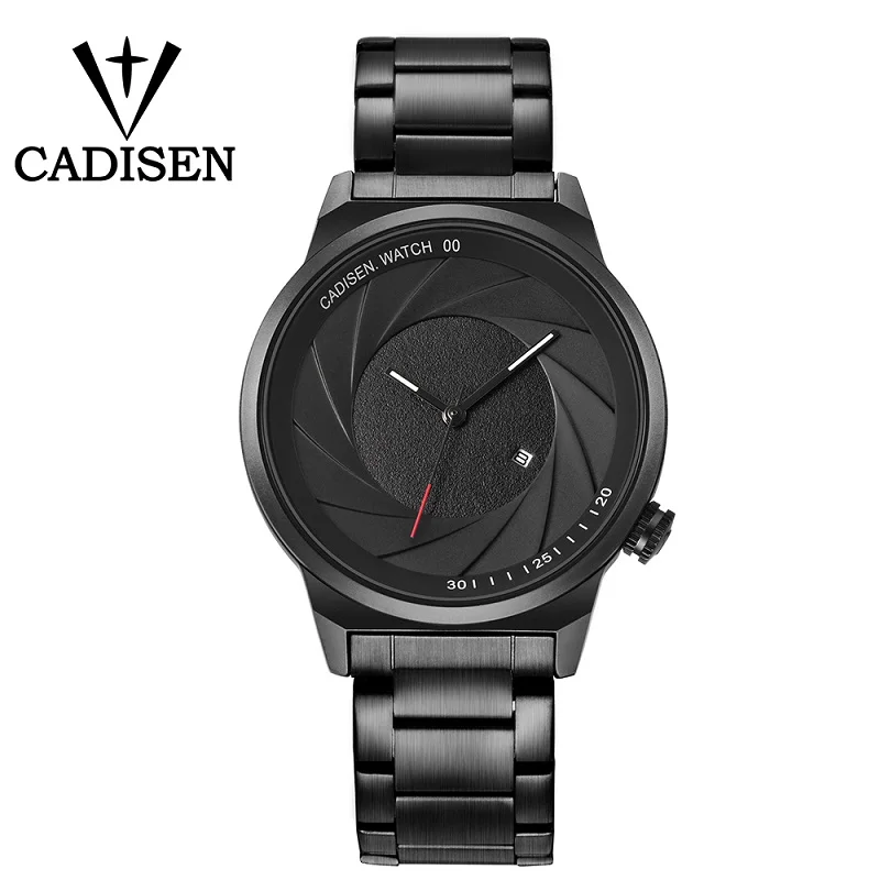 

CADISEN Top Brand Luxury Men's Watch Waterproof Date Luminous pointer Clock Male Sports Watches Men Quartz Casual Wrist Watch