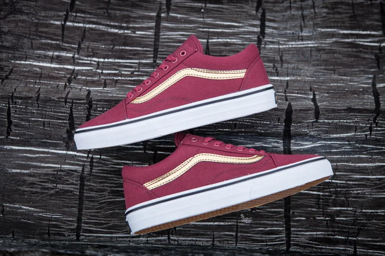 red wine vans