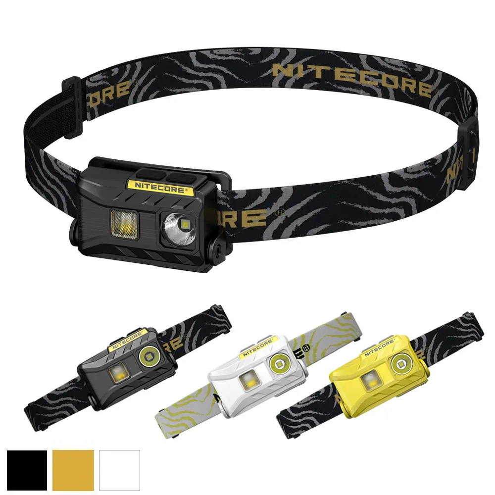 

NITECORE NU25 USB Rechargeable Headlight 3* CREE XP-G2 S3 max 360 lumen white red headlamp outdoor head light with built battery