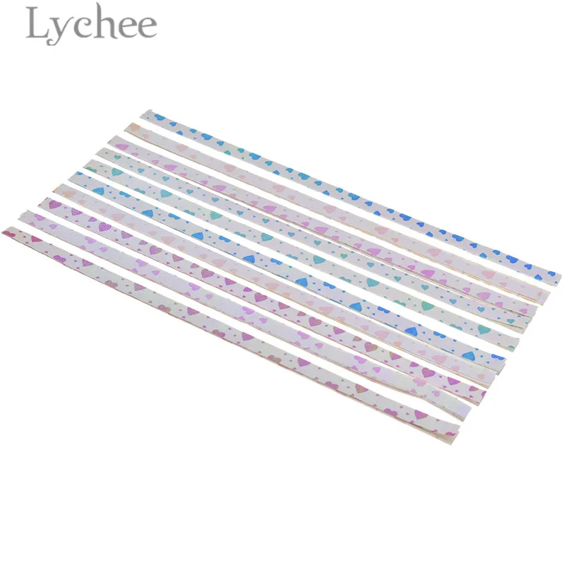 Lychee милый набор для складывания оригами радужного цвета блестящая бумага ручной работы DIY бумажная звезда ремесла