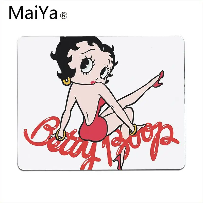 Maiya Betty boop коврик для клавиатуры резиновый игровой мыши Настольный бесплатная