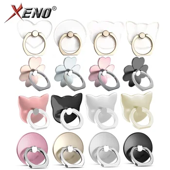 

Phone Ring Holder Universal Mobile Phone Grip non-slip Metal/Plastic Fashion Finger Ring for Phone/Tablet Holder Stand Cat/Bear
