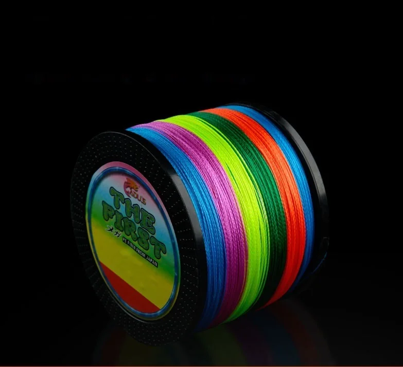 

4 PE colorful PE line for fishing or for kite 1000 meters
