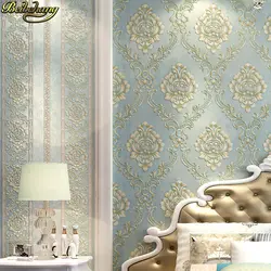 Beibehang тиснением спальне обои современные обои Дамаск белых обоев классических обоев 3d обои для гостиной