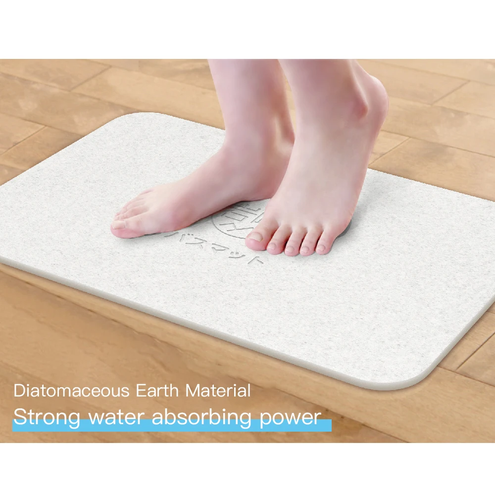 Bathroom Carpet Solid Bath Mat Bath Rug Antibacterial Anti slip Cheap