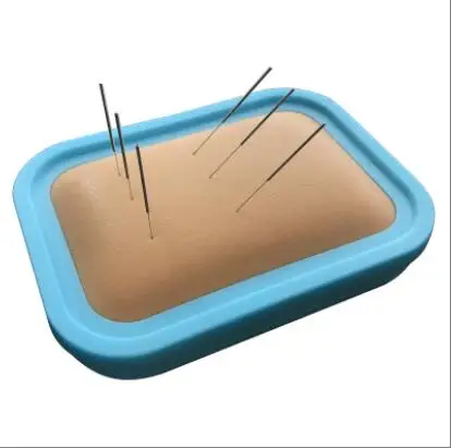 

simulation skin model Chinese medicine student practice Acupuncture package Practice free shipping