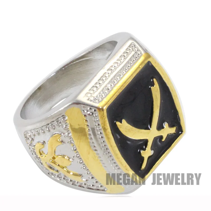 

muslim Zulfiqar Sword of Imam Ali ring , Islam Retro fashion Arab jewelry & gift