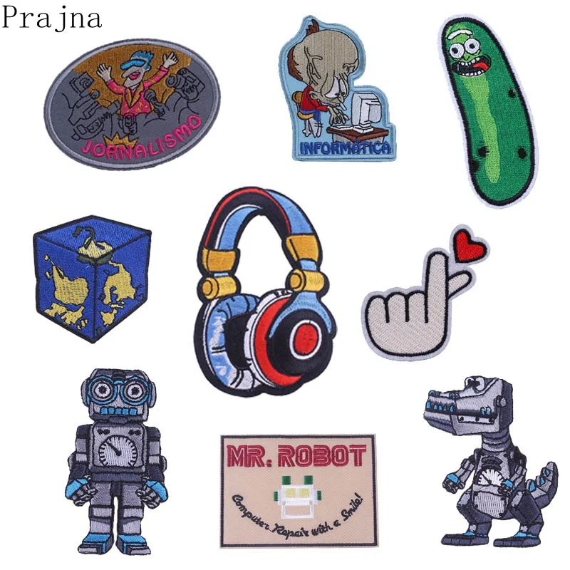 

Prajna Gryffindor Crest Rick And Morty Patch Harry Potter Mr Robot Patch Stranger Things Embroidered Iron On Patches For Clothes