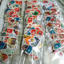 300 PCS/Lot No Repeat Postage Stamps Collections From All Over The World With Post Mark Stamp Postal Used For Collection