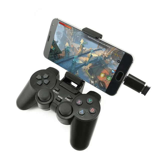 Беспроводной геймпад для ПК PS3 Android ТВ-приставки джойстик 2 4G Joypad дистанционное