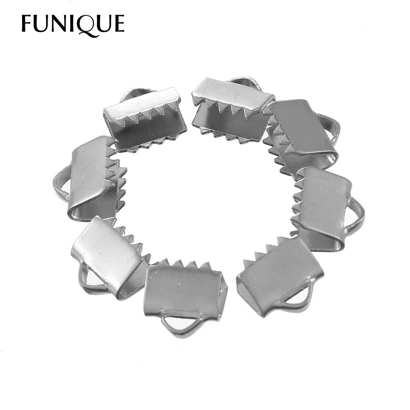 FUNIQUE 10 шт. наконечники из нержавеющей стали для браслета Diy модные ювелирные