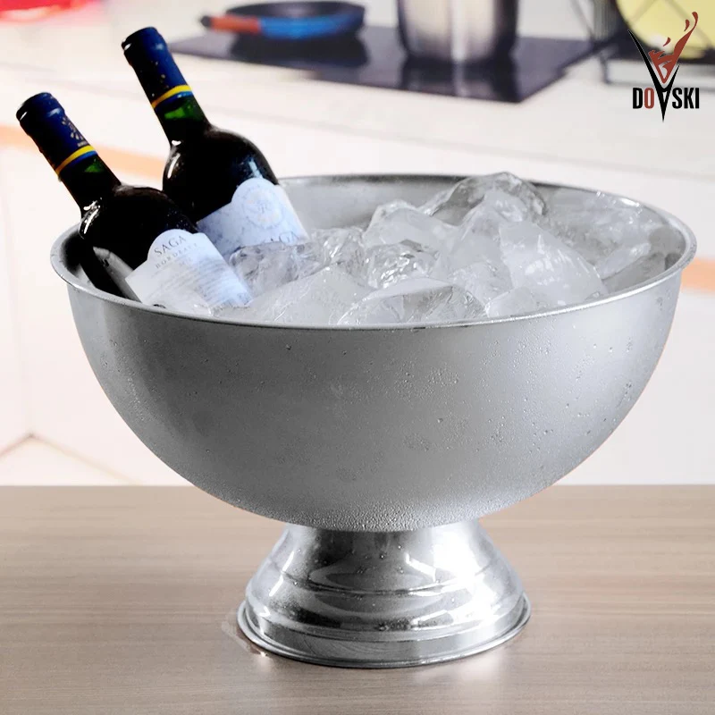 2018 Doski Ice Bucket Bowl Shape Champagne Bucket Large Whisky Beer