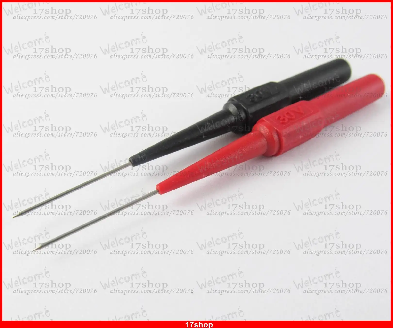 

1pair X High Quality Insulation Piercing Needle Non-destructive Test Probes