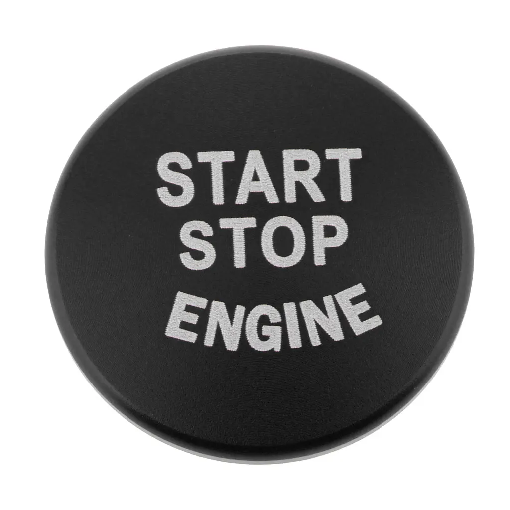1 шт. кнопка запуска двигателя автомобиля замена крышки стоп-переключатель аксессуары для BMW 1 2 3 4 серии F30 F20 F32 X1 F48 F45 и т. д. алюминий