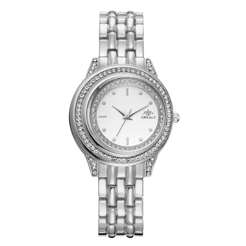 

2019 Watches For Women Luxury Quartz Stainless Steel Band Strap Silver Watch Analog Wrist Watch Relogio Feminino Reloj Mujer
