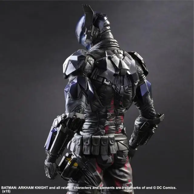 Chanycore Bat Man Arkham Knight 27cm 1pcs Action Figure DC Comic Play Arts Kai Batman Anime Collect