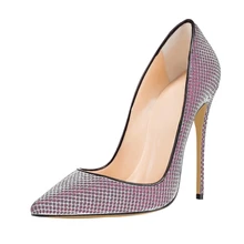 Dropshipping Brand New Spring Summer Sexy Pointed Toe Pumps Shoes Sequin Cloth Women Thin High Heels Shoes Big Size D022A Dropshipping Brand New Spring Summer Sexy Pointed Toe Pumps Shoes Sequin Cloth Women Thin High Heels Shoes Big Size D022A