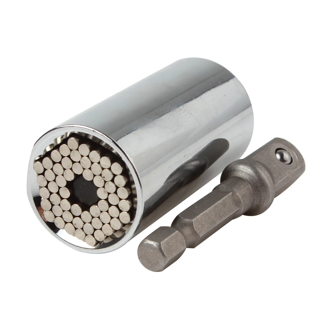 

2 Piece/Set Multi Function Ratchet Universal Socket 7-19mm Power Drill Adapter Car Hand Tools Repair Kit