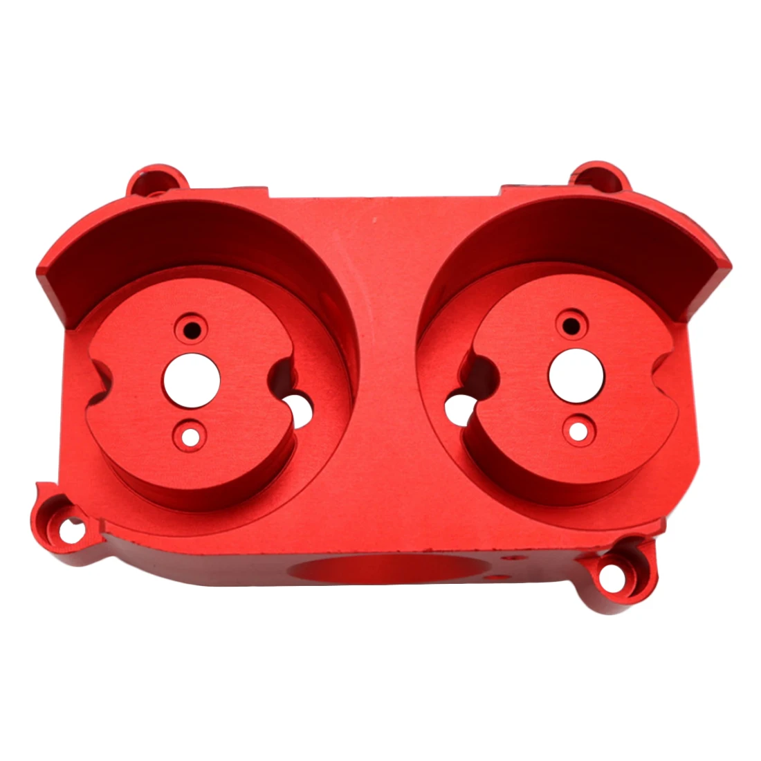 

Mod Works Aluminum Alloy Universal Modified Flat Flywheel Cage Set for Nerf Stryfe/Rapidstrike - Red