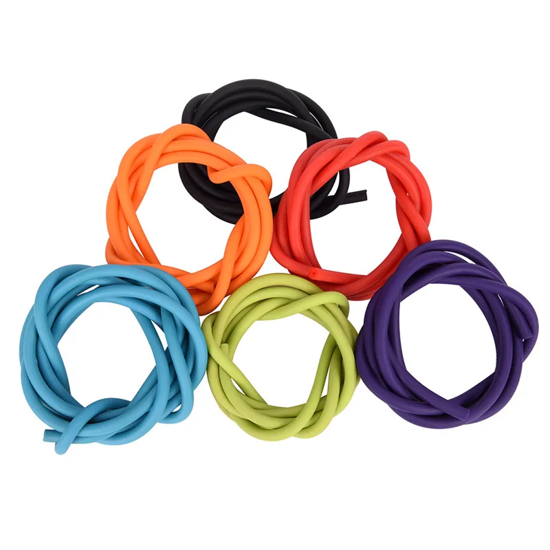 

One Meter Natural Latex Slingshots Rubber Tube Tubing Band For Slingshot Hunting Catapult Elastic Part Fitness Bungee