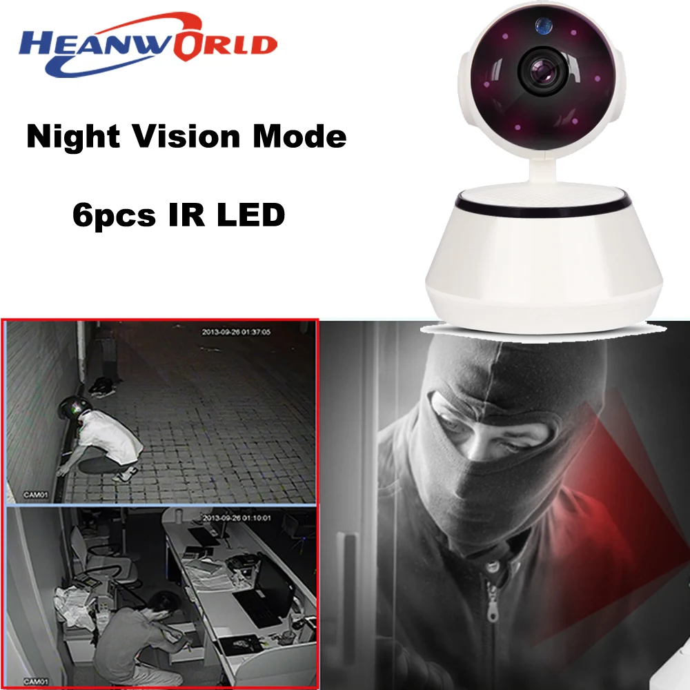  HD Videcam 720P Wifi Smart IP Camera Wireless Home Security Camera Mini CCTV Camera Surveillance iP - 32471027216
