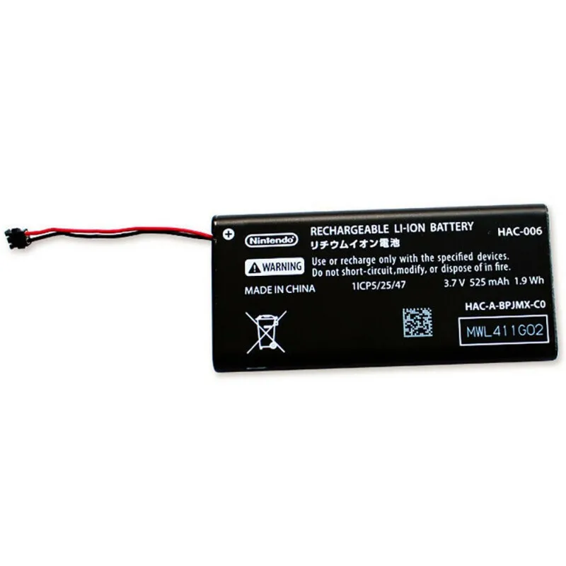 

High Quality Left And Right Handle Built-in Rechargeable Battery For Nintendo HAC-015 HAC-016 HAC-A-JCL-C0 HAC-A-JCR-C0 Switch