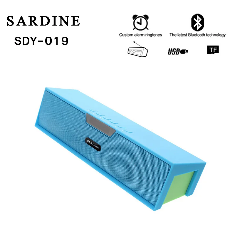 Sardine SDY 019 беспроводной Bluetooth динамик FM радио 10 Вт большой мощности портативный