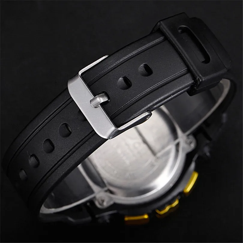 2019 New Fashion Men Watch  Boy Digital LED Quartz Alarm Date Sports Waterproof Wrist Watch  Compass For Sport Man #4m15 (11)