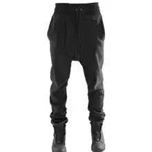 Черные обтягивающие штаны мужские Повседневные штаны, брюки push-up штаны-шаровары певцов мужчины певцы сценические костюмы