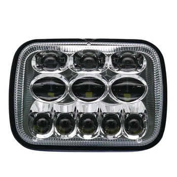 

5x7 Inch Led Square Headlight High Low Beam Led Headlights For Jeep Wrangler YJ Cherokee Motorcycle Led Headlight For Truck