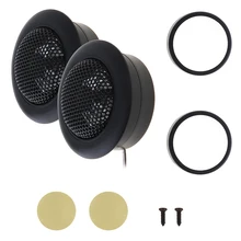 2pcs 150W Car Horn Dome Tweeter Speaker Audio Loudspeaker Car Lound Speaker Car Stereo Treble Speaker for Cars Vehicle Auto aiyima 1pc 4inch audio portable speaker 8ohm 80w tweeter loudspeaker diy stage speaker horn treble home theater