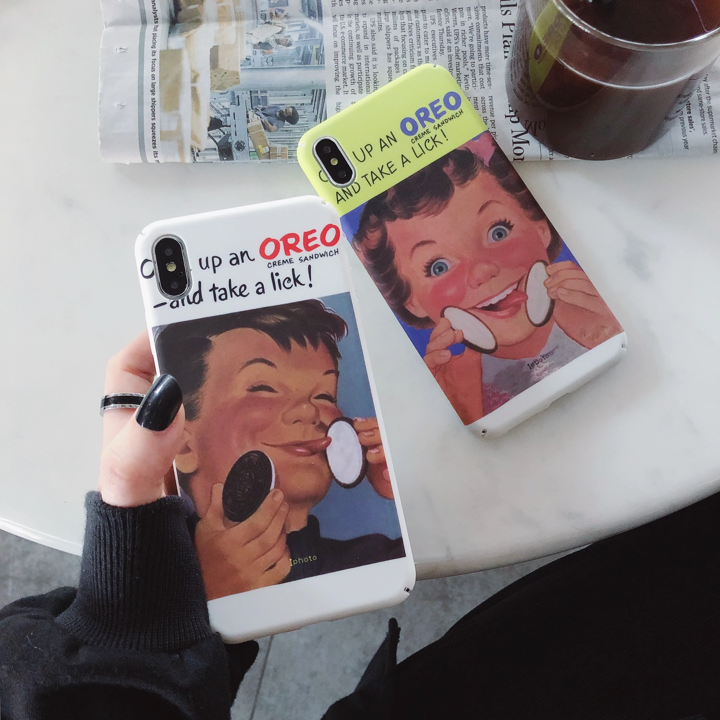 

Cartoon Design Couple Case For VIVO IQOO 6.41''X27 X23 Pro NEX A S X21 i X20 Plus Case Matte Oil Painting Hard Back Cover Shell