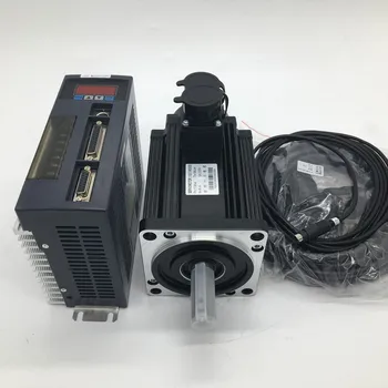 

1.5KW 6NM AC Servo Motor Drive NEMA52 130mm Flange1500W 220V 2500R/Min CNC Constant Torque MODbus RS485 RS232 W/2Year Warranty
