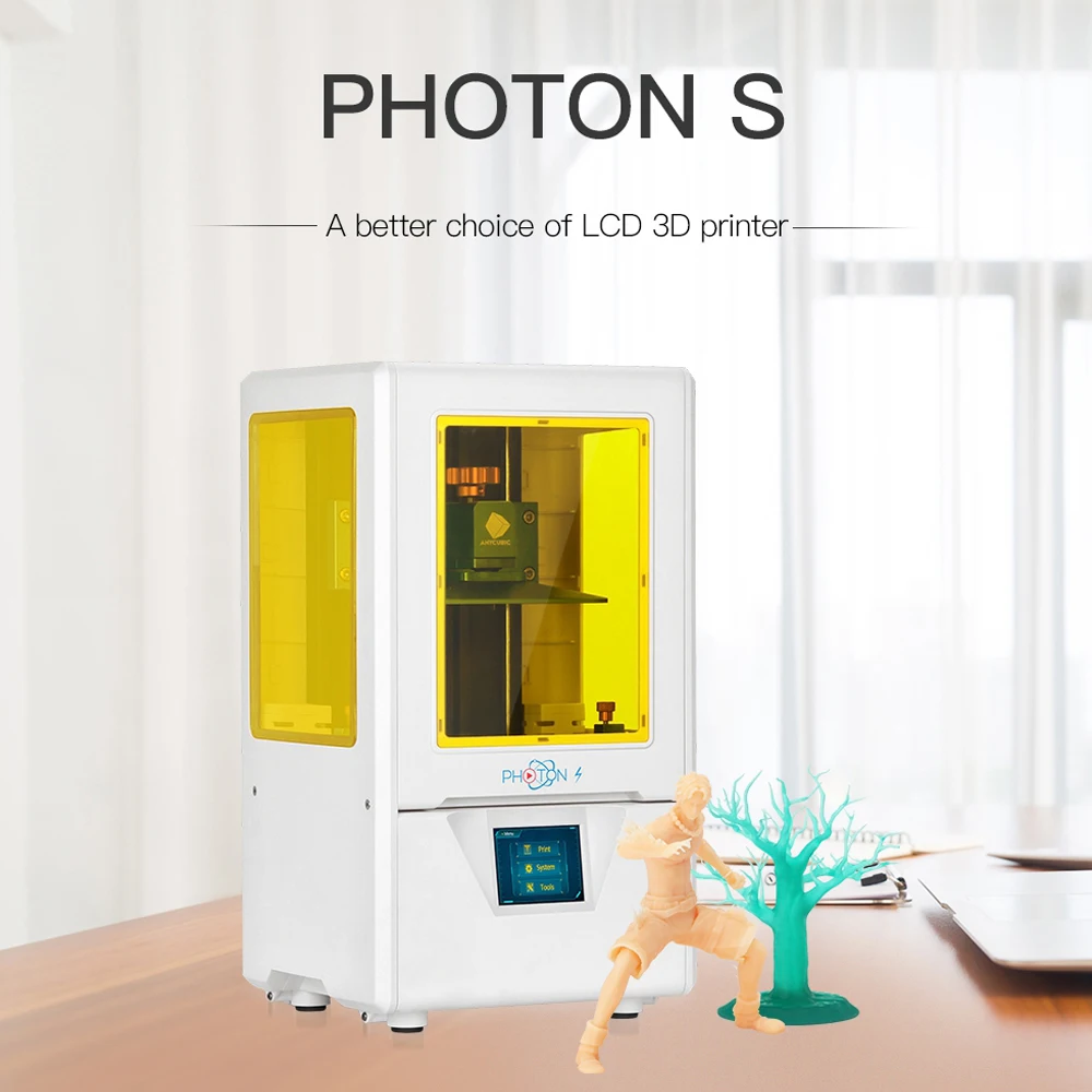 

ANYCUBIC Photon-S 3d Принтер Комплект с полимерной SLA 2 к экран УФ-свет настольный 3d Принтер Комплект impresora 3d