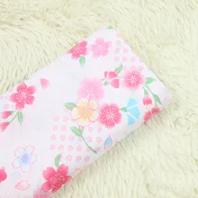 Полметра японский мягкий бриз маленький цветок с принтом хлопчатобумажная, одежда, платье, детская одежда, хлопок A962