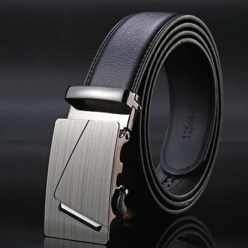 Famous Brand Belt Men 100% Good Quality Cowskin Genuine Luxury Leather ...