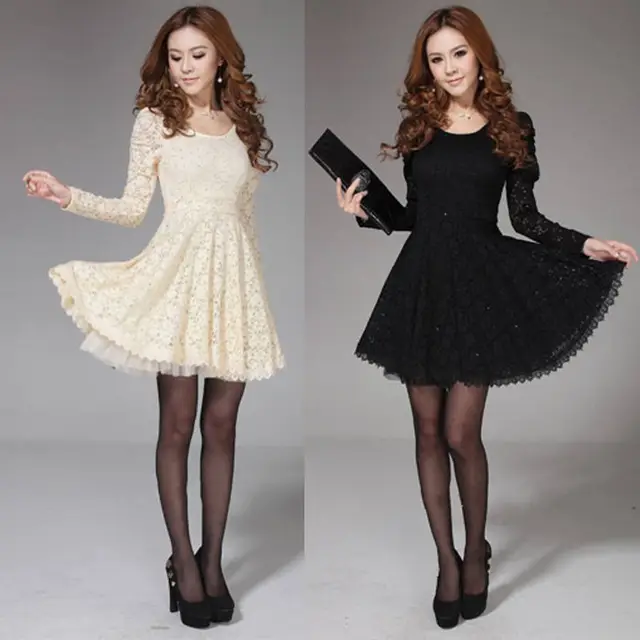 long sleeve mini dresses formal