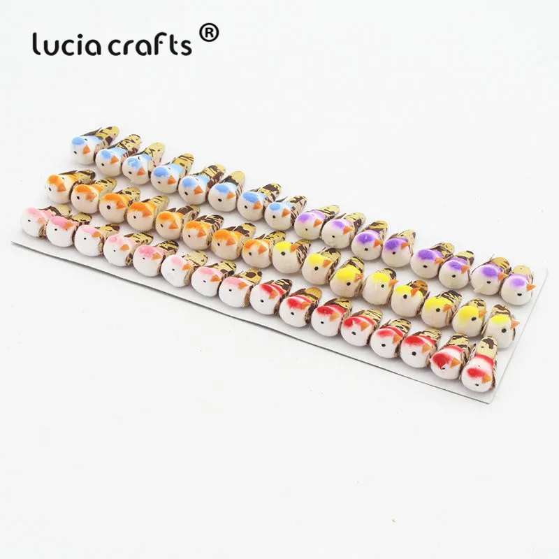 Lucia Crafts 48 шт. смешанных искусственных поролоновых птиц рождественские фотообои