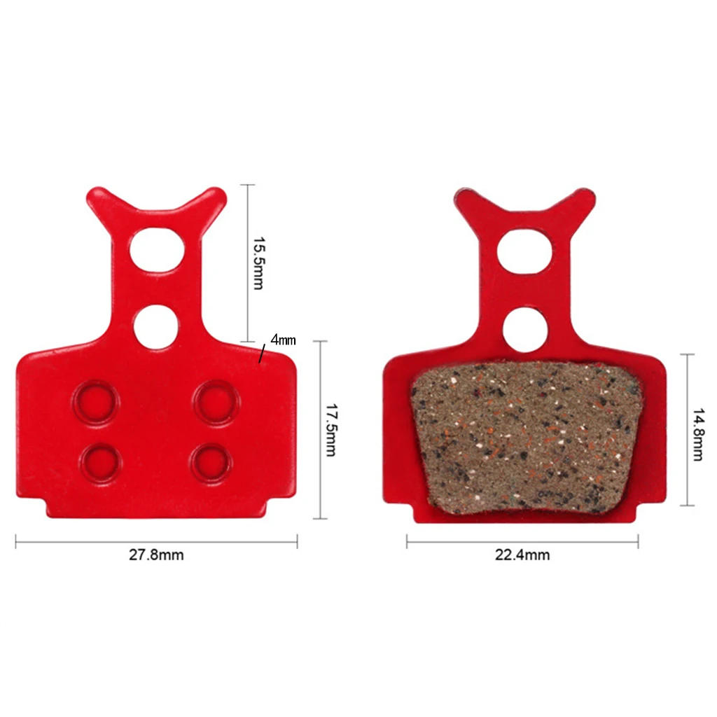 Bike Disc Brake Pad Mountain Road Bike Brake Parts Accessories for Magura MT2/4/6/8,DK-17