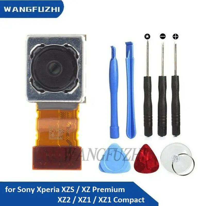 

WANGFUZHI Original for Sony Xperia XZS / XZ Premium / XZ2 / XZ1 / XZ1 Compact Rear Camera Module Replacement With/ Without Tools