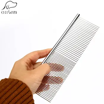 

Dog Combs Pet Cleaning Tools For Cat Dogs Deshedding Brush Hackle for Cat Dog Grooming Combs Removes Dogs Hair Comb ZX0005