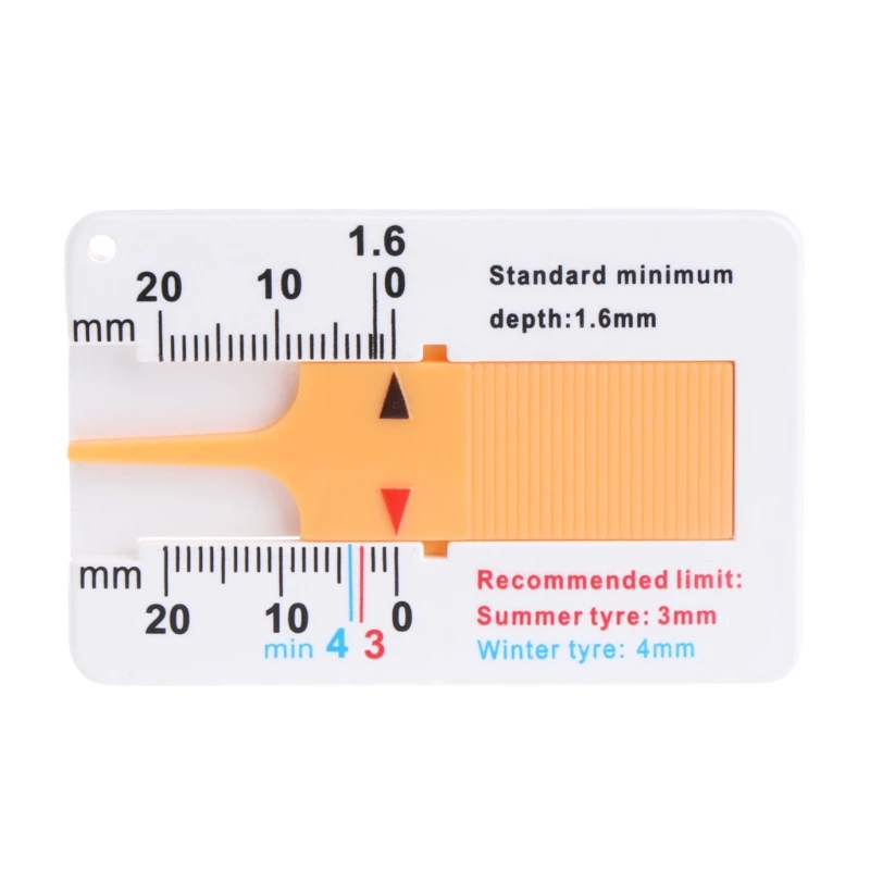 Шиномонтажный датчик глубины протектора автомобиля мотоцикла прицепа Ван колеса брелок измерительный инструмент